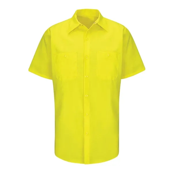 Enhanced & Hi-Visibility Work Shirt - Long Sizes... from ASI 84358 S&S Activewear