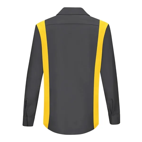 Women's Performance Plus Long Sleeve Shop Shirt with Oilb...... from ASI 84358 S&S Activewear