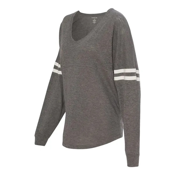 Slub Varsitee V-Neck jersey. Blank.... from ASI 84358 S&S Activewear