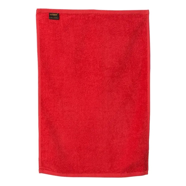 Q-Tees Deluxe Hemmed Hand Towel... from ASI 84358 S&S Activewear