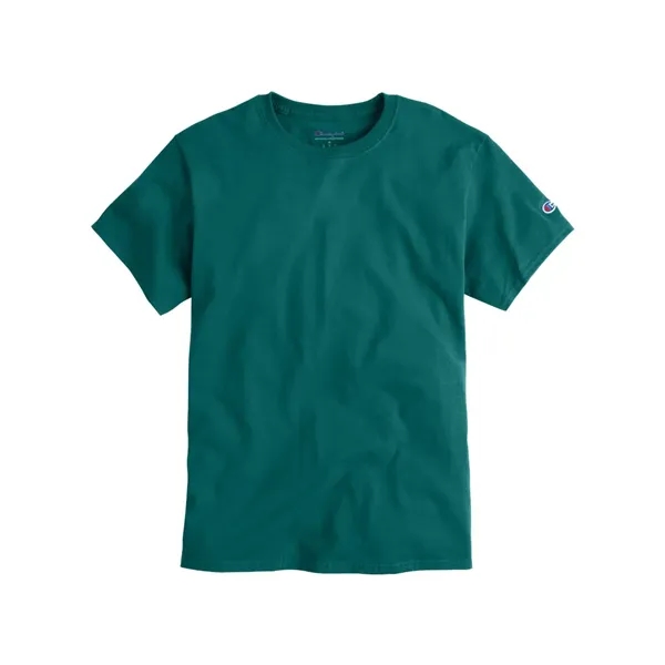 Cotton short sleeve T-shirt made with a tag-free neck label, shoulder-to-shoulder... from ASI 84358 S&S Activewear