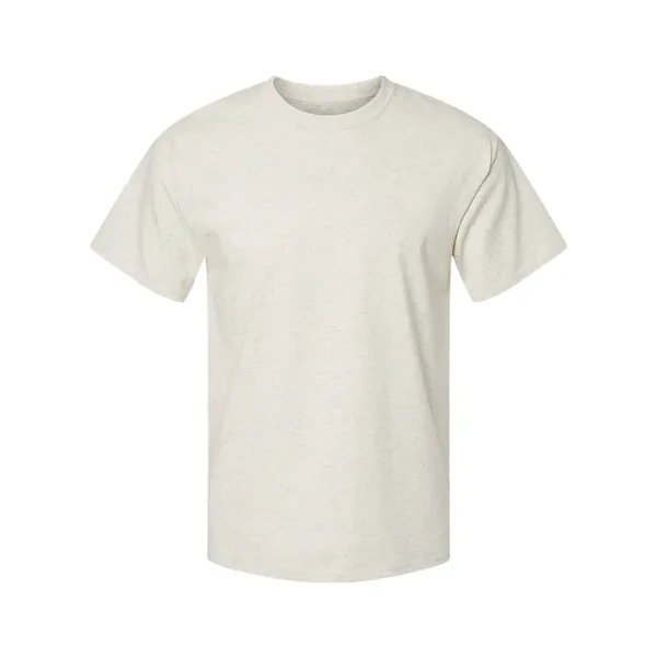 Cotton short sleeve T-shirt made with a tag-free neck label, shoulder-to-shoulder... from ASI 84358 S&S Activewear