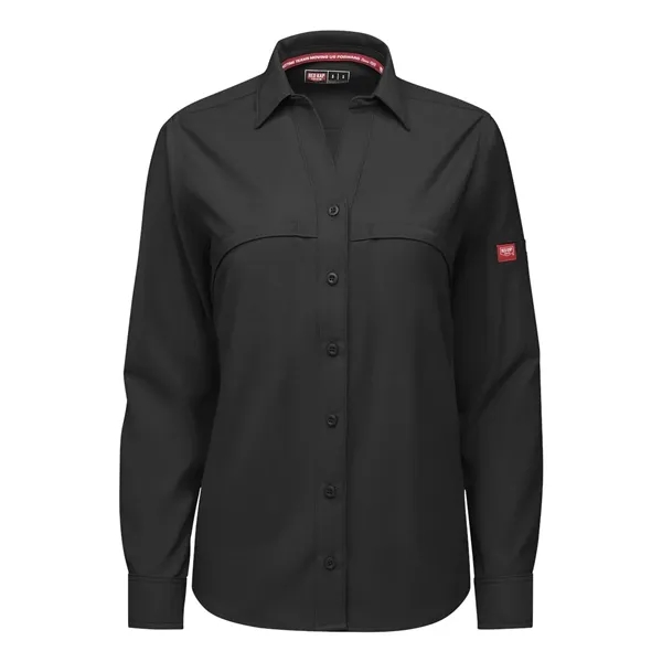 Red Kap Women's Cooling Long Sleeve Work Shirt... from ASI 84358 S&S Activewear