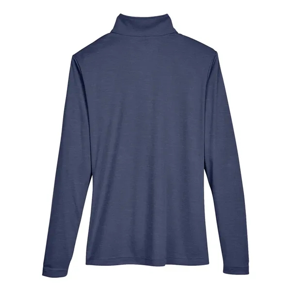 Team 365 Women's Zone Sonic Heather Performance Quarter-Zip... from ASI 84358 S&S Activewear