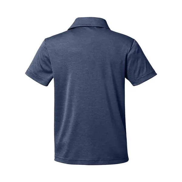 Team 365 Youth Zone Sonic Heather Performance Polo... from ASI 84358 S&S Activewear