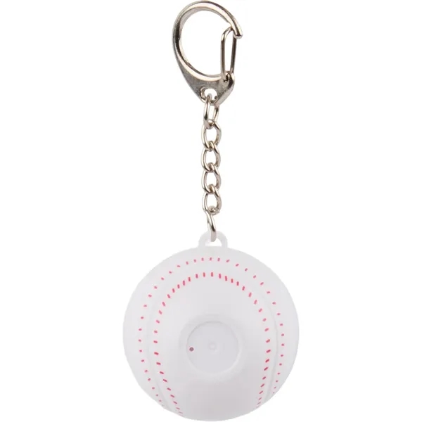 Recycled Baseball SPF15 Lip Balm Keychain... from ASI 66887 PCNA / Bullet