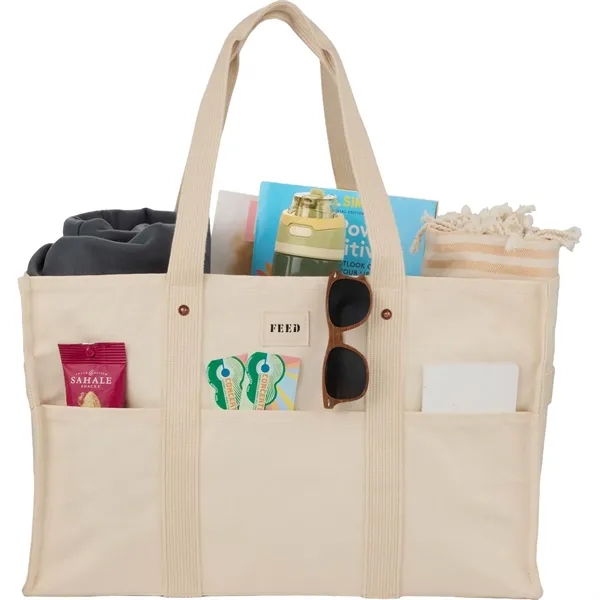 FEED Organic Large Market Tote... from ASI 66887 PCNA / Leeds