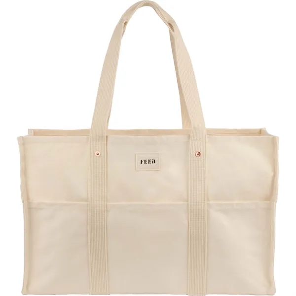 FEED Organic Large Market Tote... from ASI 66887 PCNA / Leeds