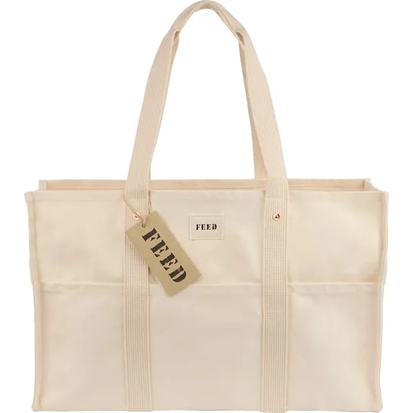 FEED Organic Large Market Tote... from ASI 66887 PCNA / Leeds
