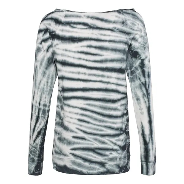 MV Sport Women's French Terry Off-the-Shoulder Tie-Dyed S...... from ASI 84358 S&S Activewear