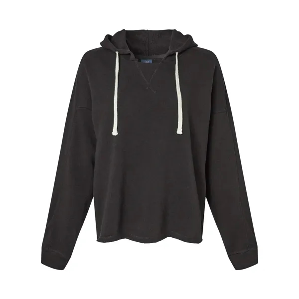 MV Sport Women's Angel Fleece Crop Hooded Sweatshirt... from ASI 84358 S&S Activewear