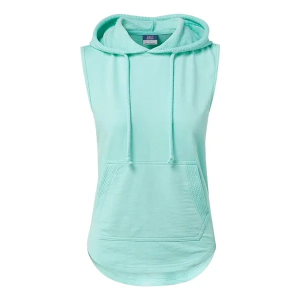 MV Sport Women's Kinsley Sleeveless Hooded Sweatshirt... from ASI 84358 S&S Activewear