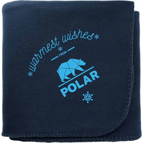 50" x 60" blanket made of recycled PET fleece.... from ASI 66887 PCNA / Bullet