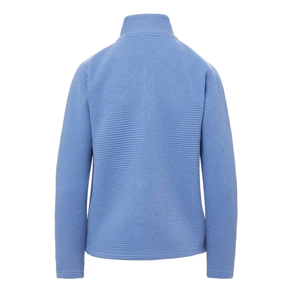 MV Sport Women's Zelda Zig Zag Quarter-Zip Pullover... from ASI 84358 S&S Activewear