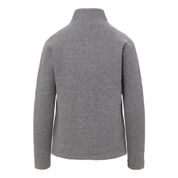 MV Sport Women's Zelda Zig Zag Quarter-Zip Pullover... from ASI 84358 S&S Activewear