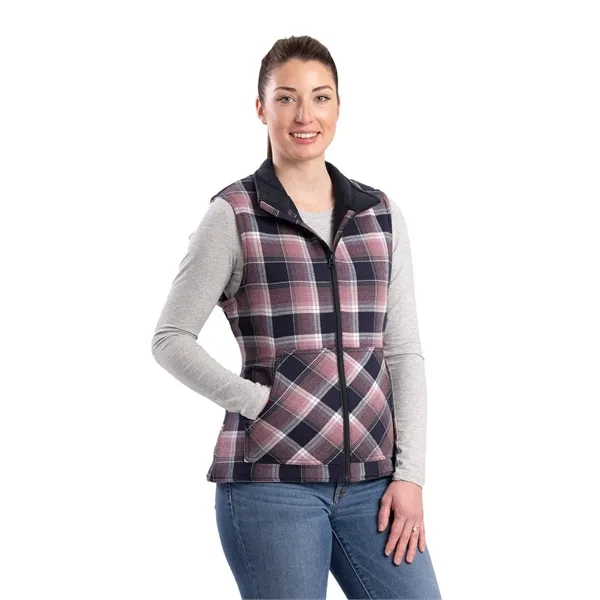 Berne Apparel Women's Insulated Flannel Vest... from ASI 84358 S&S Activewear