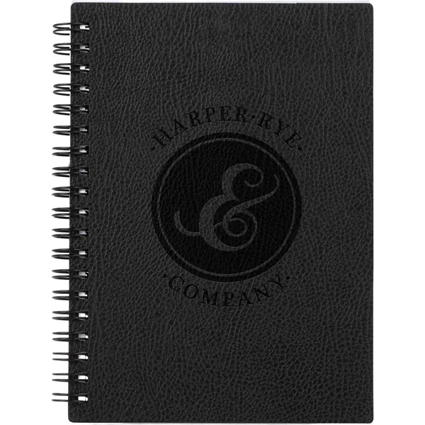 5'' x 7'' FSC ® Recycled Pebble Grain Spiral Journal... from ASI 66887 PCNA / Leeds
