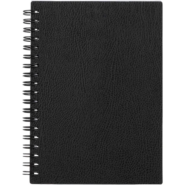 5'' x 7'' FSC ® Recycled Pebble Grain Spiral Journal... from ASI 66887 PCNA / Leeds