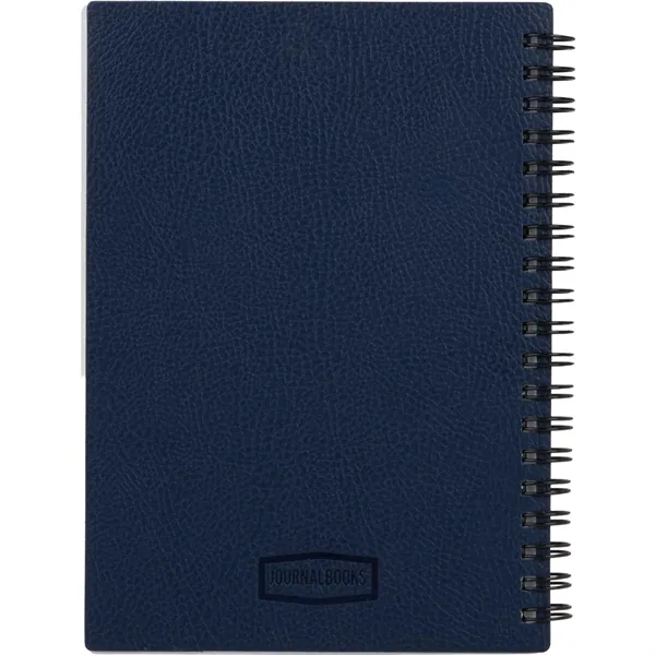 5'' x 7'' FSC ® Recycled Pebble Grain Spiral Journal... from ASI 66887 PCNA / Leeds