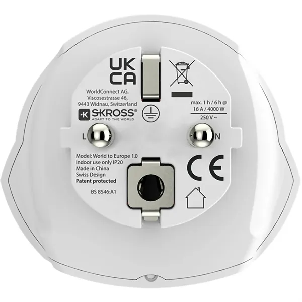 Skross World to Europe Travel Adaptor... from ASI 66887 PCNA / Leeds