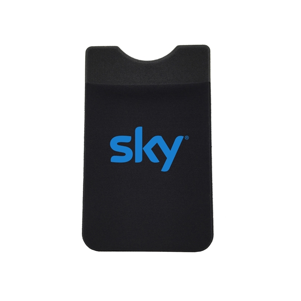 2.125" x 3.5" Lycra stretch phone wallet. Holds three cards.... from ASI 90807 Tekweld