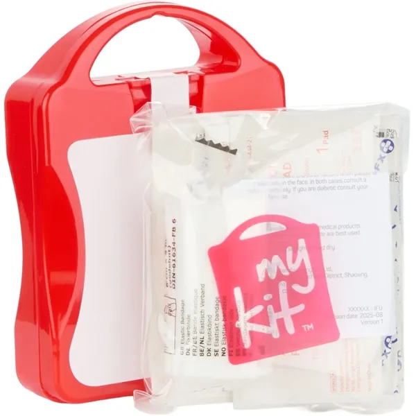 21-Piece First Aid Kit with Recycled Case... from ASI 66887 PCNA / Bullet