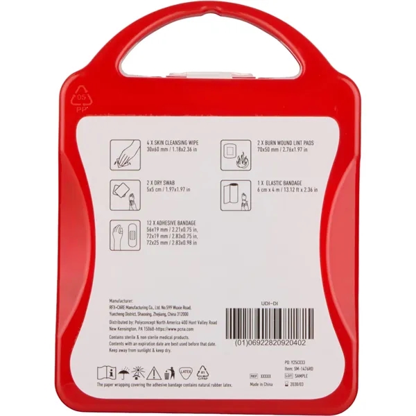 21-Piece First Aid Kit with Recycled Case... from ASI 66887 PCNA / Bullet