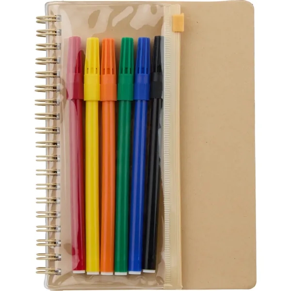 5" x 7" FSC® Mix Doodle Notebook with Markers(SM)... from ASI 66887 PCNA / Bullet
