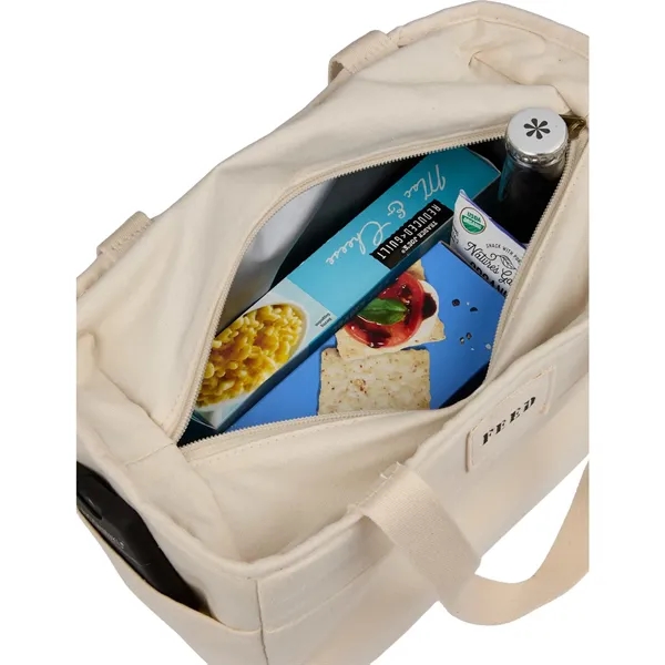 FEED Organic Cotton 9 Can Lunch Cooler... from ASI 66887 PCNA / Leeds