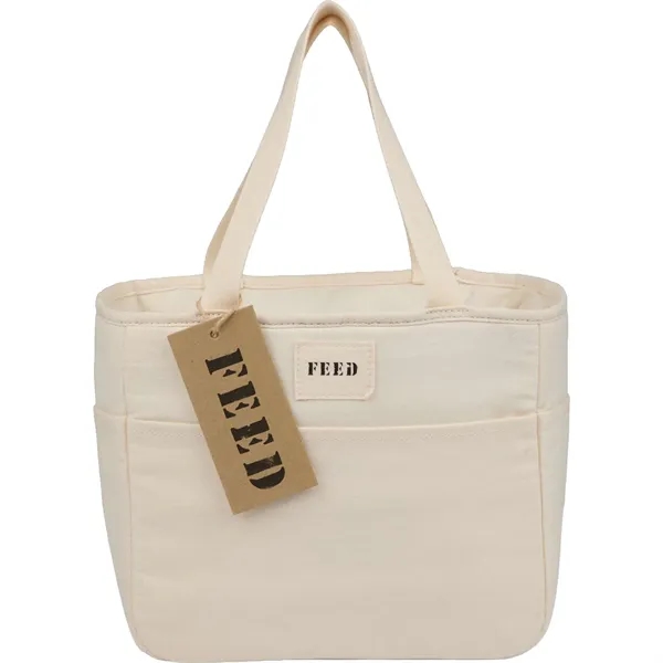 FEED Organic Cotton 9 Can Lunch Cooler... from ASI 66887 PCNA / Leeds