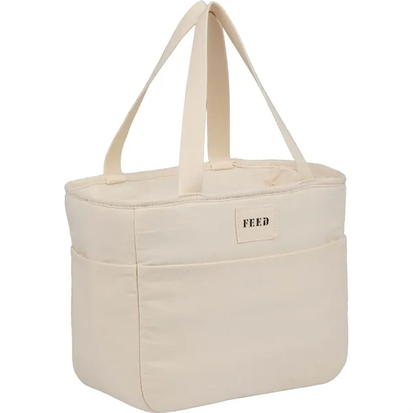 FEED Organic Cotton 9 Can Lunch Cooler... from ASI 66887 PCNA / Leeds