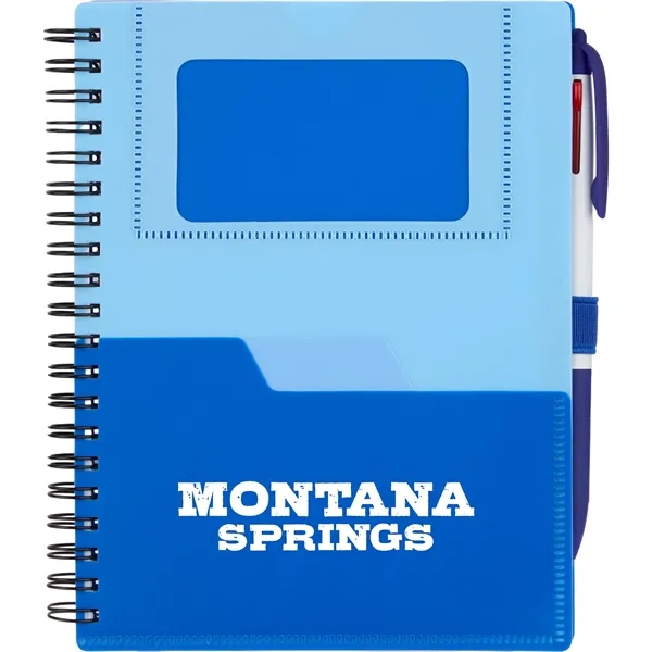 5'' x 7'' FSC® Recycled Stash Spiral Notebook... from ASI 66887 PCNA / Bullet