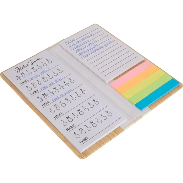 Wellable™ FSC® 100% Bamboo Sticky Notes Pad... from ASI 66887 PCNA / Leeds