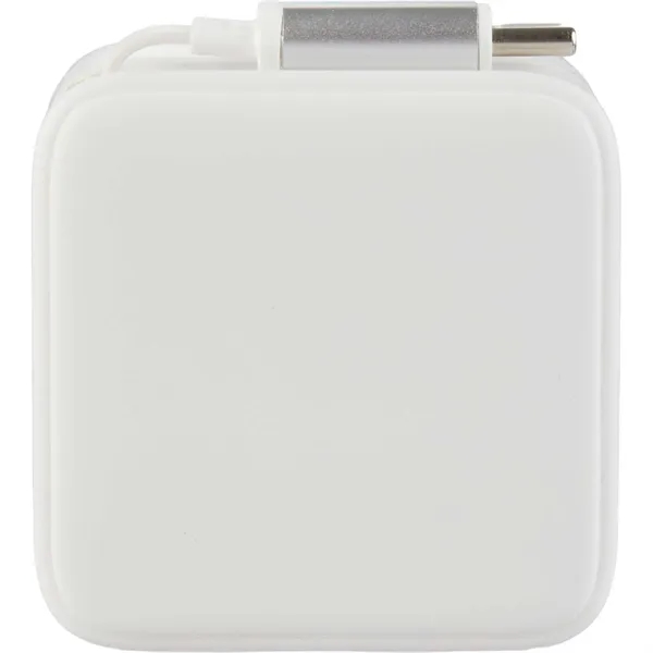 ETL Listed 20W Wall Charger with Retractable Cable... from ASI 66887 PCNA / Leeds