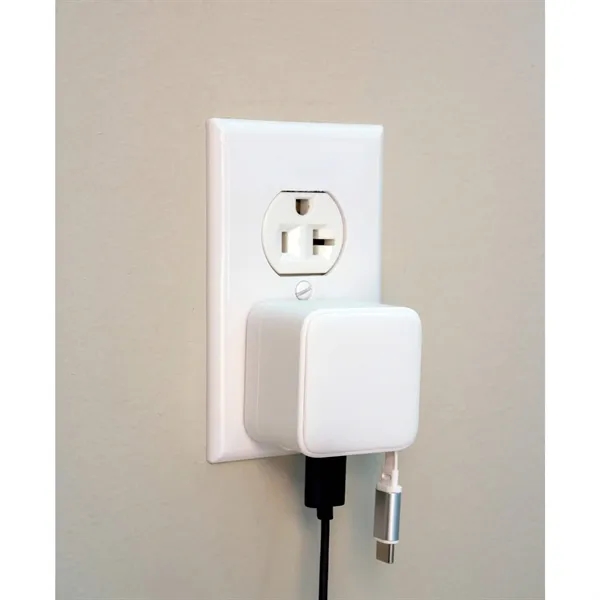 ETL Listed 20W Wall Charger with Retractable Cable... from ASI 66887 PCNA / Leeds