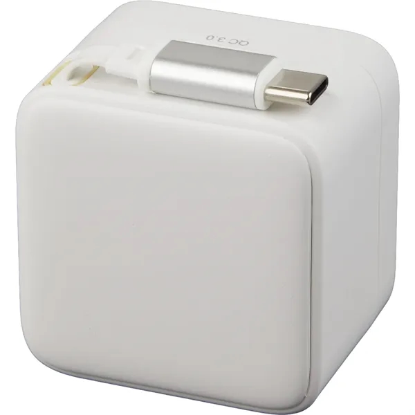 ETL Listed 20W Wall Charger with Retractable Cable... from ASI 66887 PCNA / Leeds