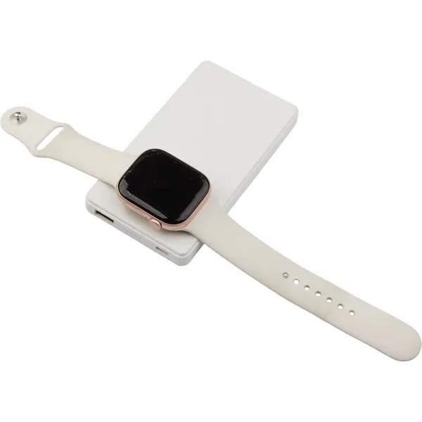 4000mAh MagClick™ PowerBank with iWatch Charger... from ASI 66887 PCNA / Bullet