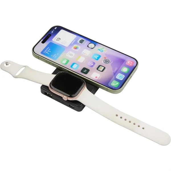 4000mAh MagClick™ PowerBank with iWatch Charger... from ASI 66887 PCNA / Bullet