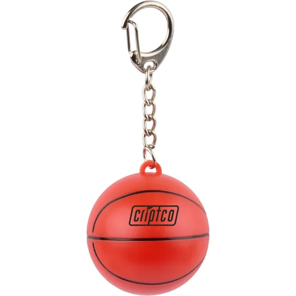 Basketball SPF15 Lip Balm with Keychain... from ASI 66887 PCNA / Bullet