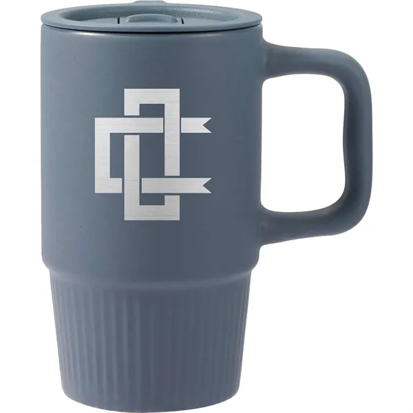 Camden 13oz Ceramic Mug w/ Lid... from ASI 66887 PCNA / Leeds