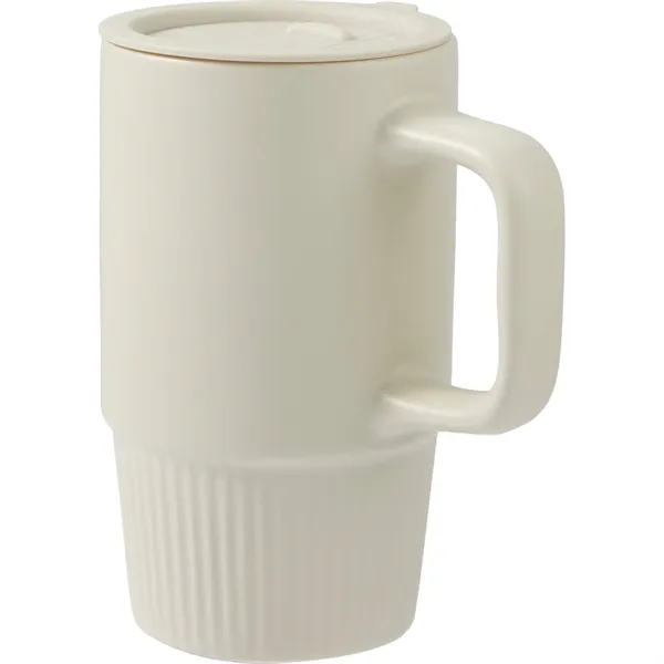 Camden 13oz Ceramic Mug w/ Lid... from ASI 66887 PCNA / Leeds