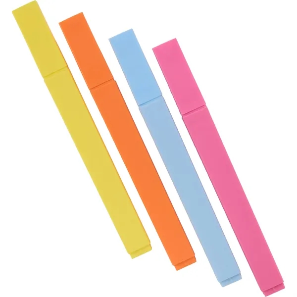 4-Piece Square Recycled Highlighter Set... from ASI 66887 PCNA / Bullet