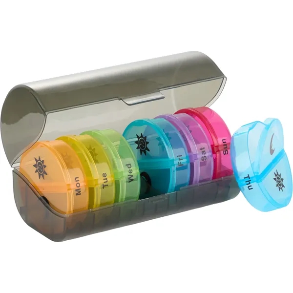 7 Day Recycled Travel Pill Organizer... from ASI 66887 PCNA / Bullet