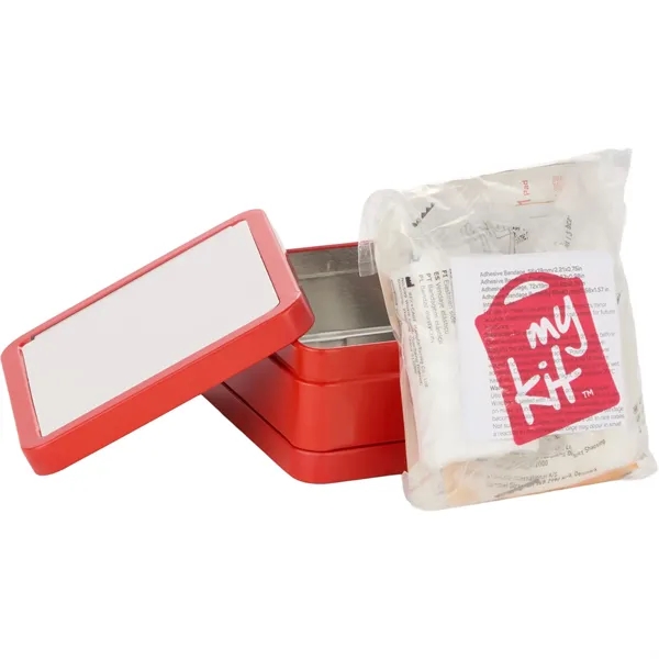 30-Piece First Aid Kit with Tin Case... from ASI 66887 PCNA / Bullet