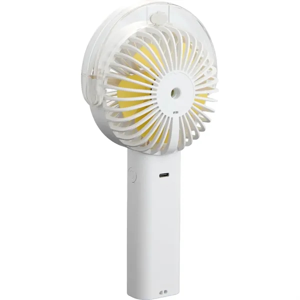 Rechargeable Portable LED Fan with Water Mist... from ASI 66887 PCNA / Bullet