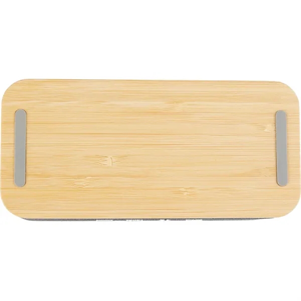 Boost Fabric and Bamboo Wireless Charging Speaker... from ASI 66887 PCNA / Leeds