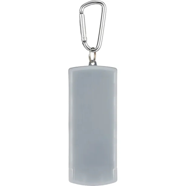 Recycled Bandage Dispenser with Carabiner... from ASI 66887 PCNA / Bullet