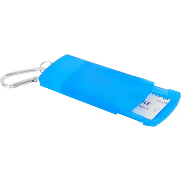 Recycled Bandage Dispenser with Carabiner... from ASI 66887 PCNA / Bullet