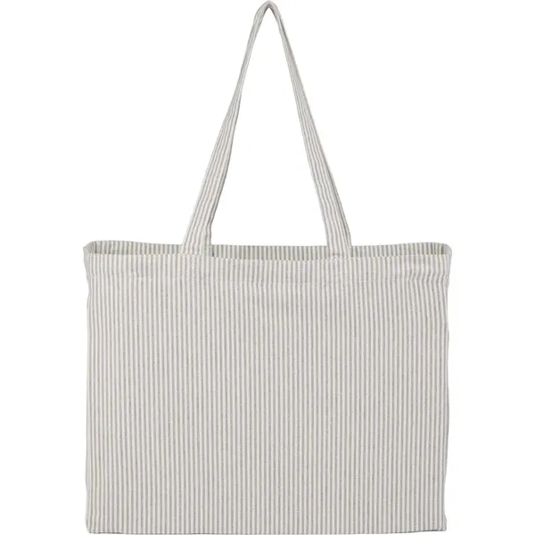 Striped Pacific Recycled Cotton Shopper Tote... from ASI 66887 PCNA / Leeds