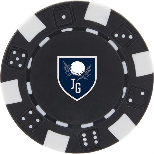 Recycled Poker Chip Ball Marker... from ASI 66887 PCNA / Bullet